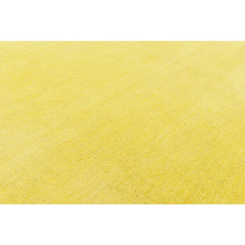 Solid Gava Rug, Yellow (9' 10 x 13' 1). Picture 4