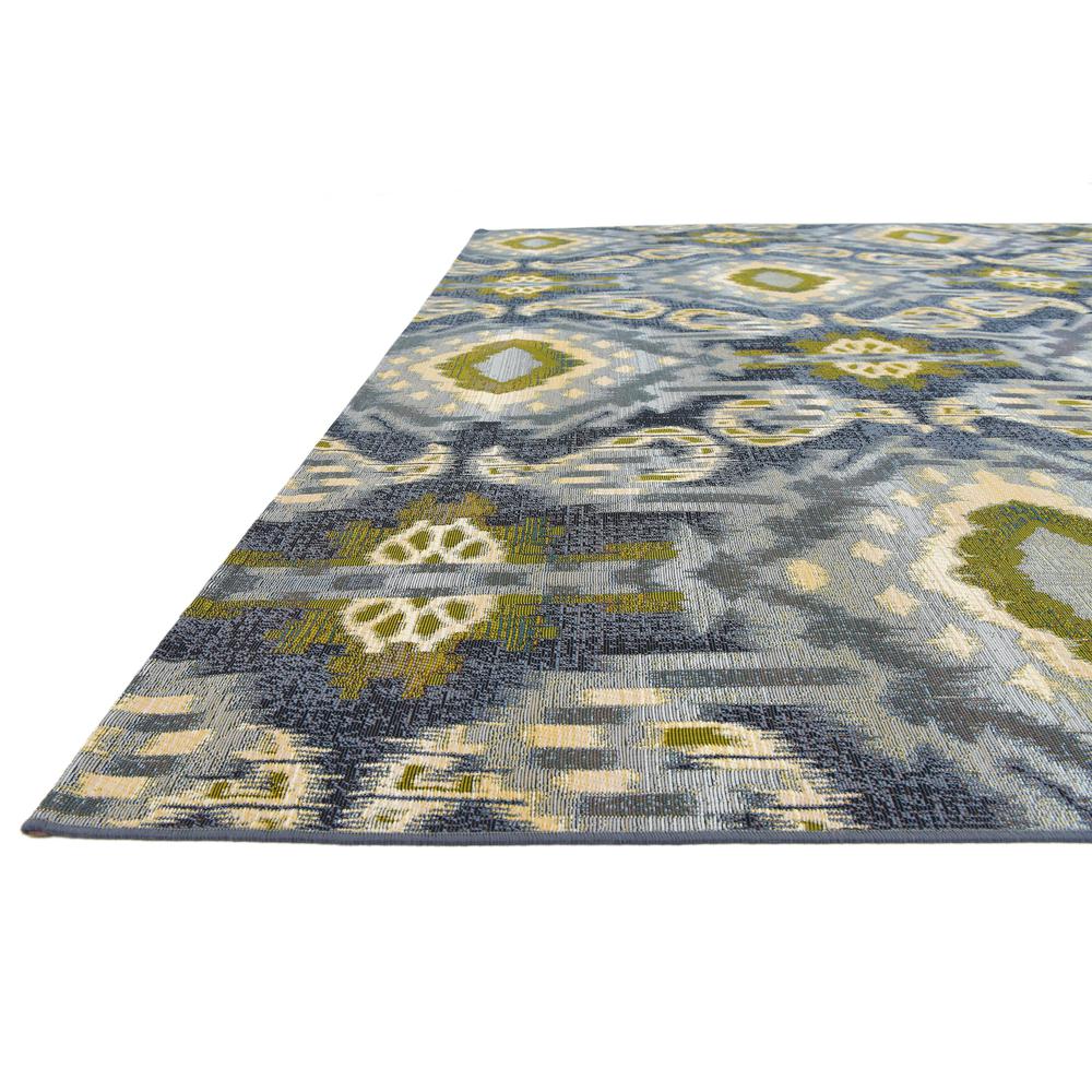 Outdoor Union Rug, Blue (10' 0 x 12' 0). Picture 6
