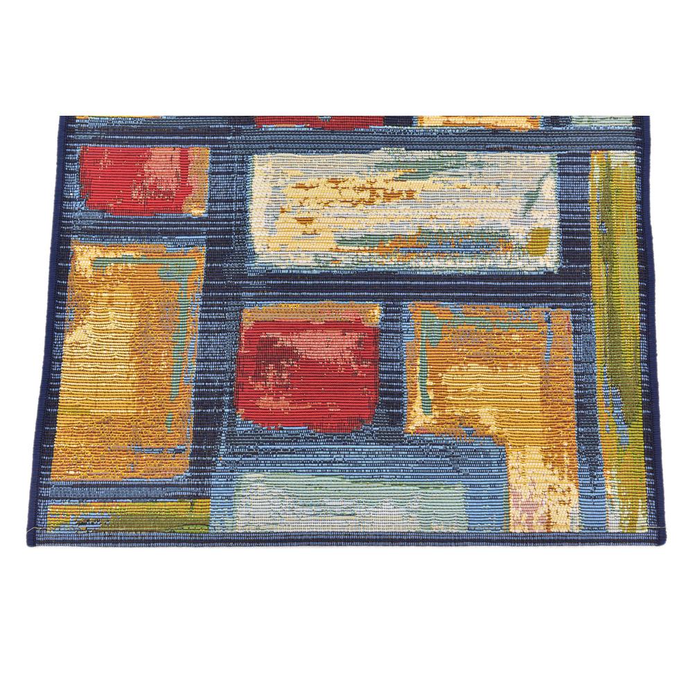 Outdoor Cubed Rug, Multi (2' 0 x 6' 0). Picture 6