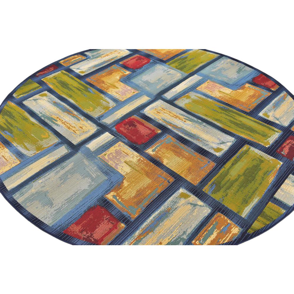 Outdoor Cubed Rug, Multi (8' 0 x 8' 0). Picture 4