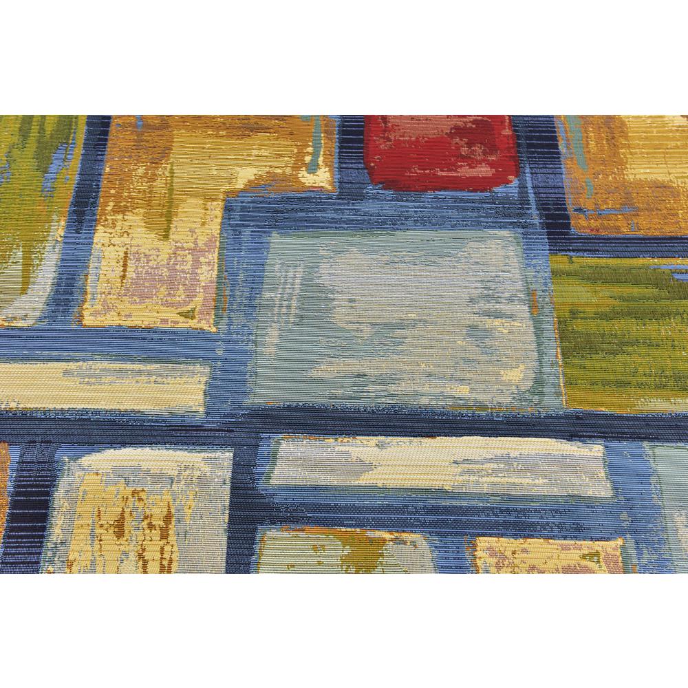 Outdoor Cubed Rug, Multi (6' 0 x 6' 0). Picture 5