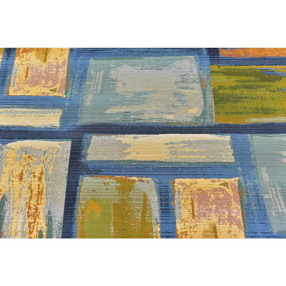 Outdoor Cubed Rug, Multi (5' 3 x 8' 0). Picture 6