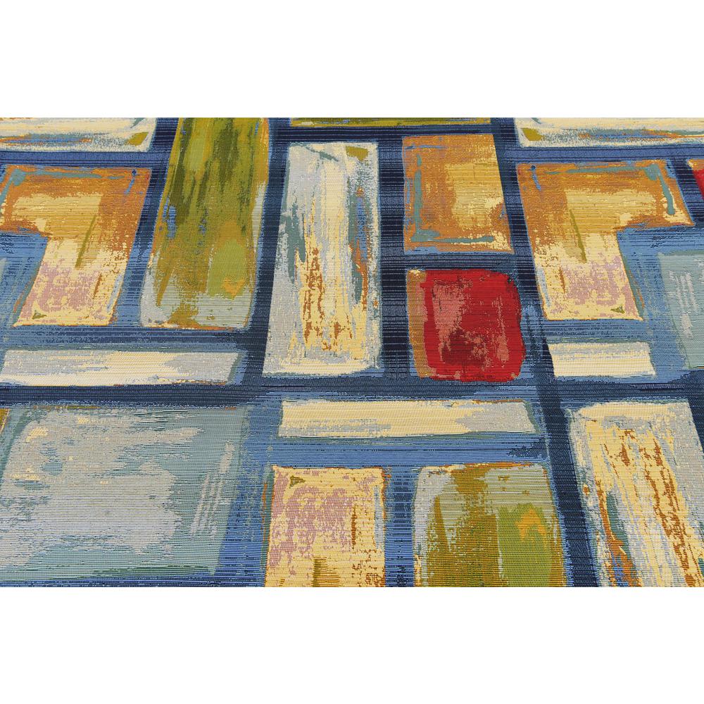 Outdoor Cubed Rug, Multi (8' 0 x 11' 4). Picture 5