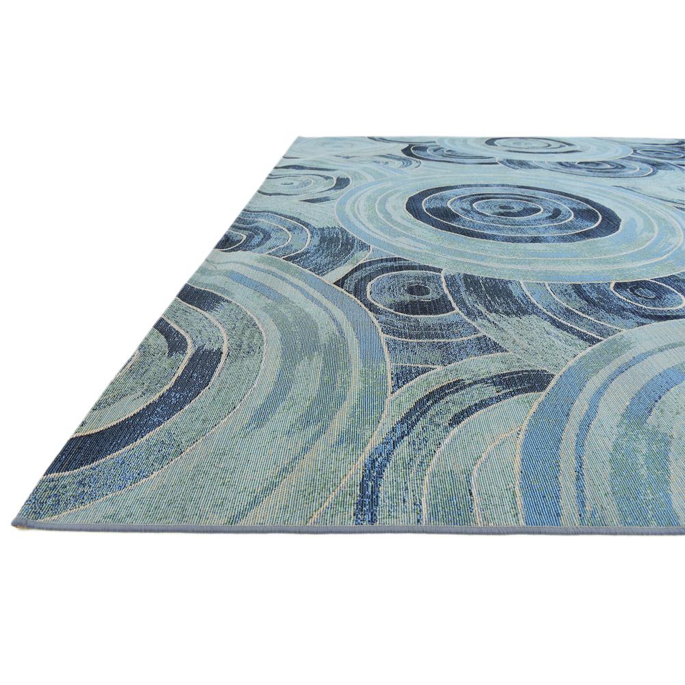 Outdoor Rippling Rug, Light Blue (10' 0 x 12' 0). Picture 6