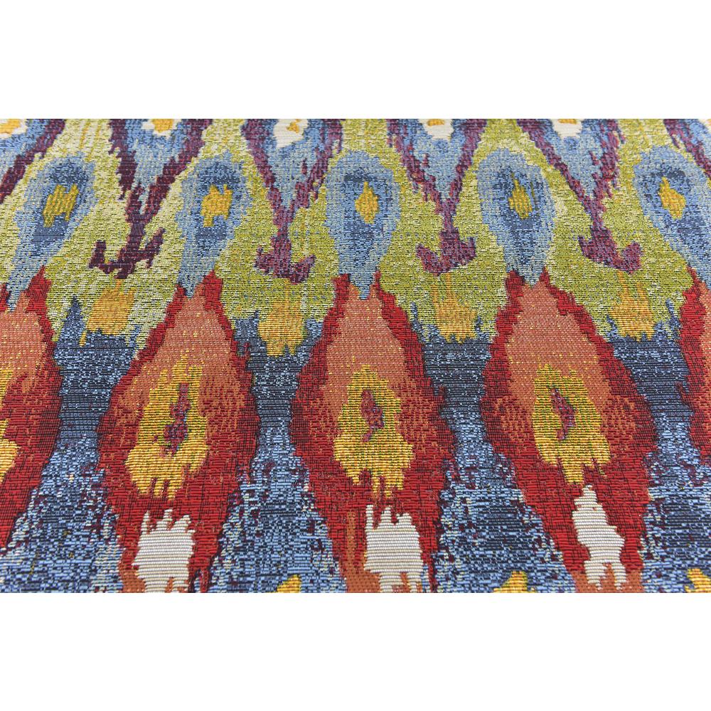 Outdoor Ikat Rug, Multi (4' 0 x 6' 0). Picture 6