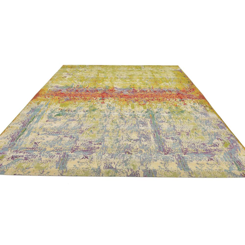 Outdoor Crumpled Rug, Multi (10' 0 x 12' 0). Picture 4
