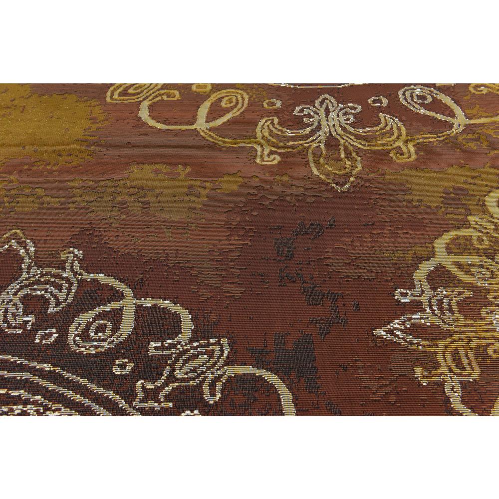 Outdoor Trio Rug, Rust Red (5' 3 x 8' 0). Picture 6