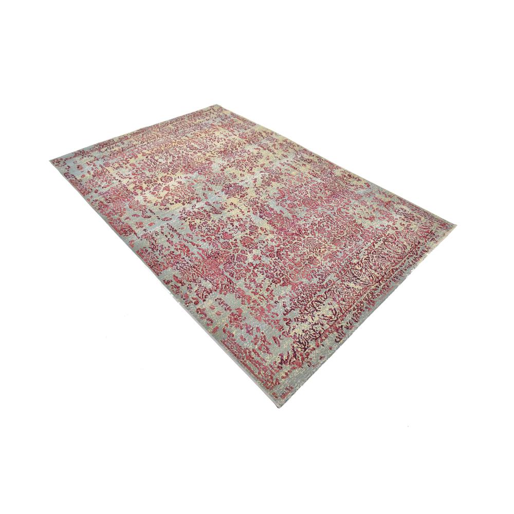 Outdoor Vintage Rug, Red (5' 3 x 8' 0). Picture 4