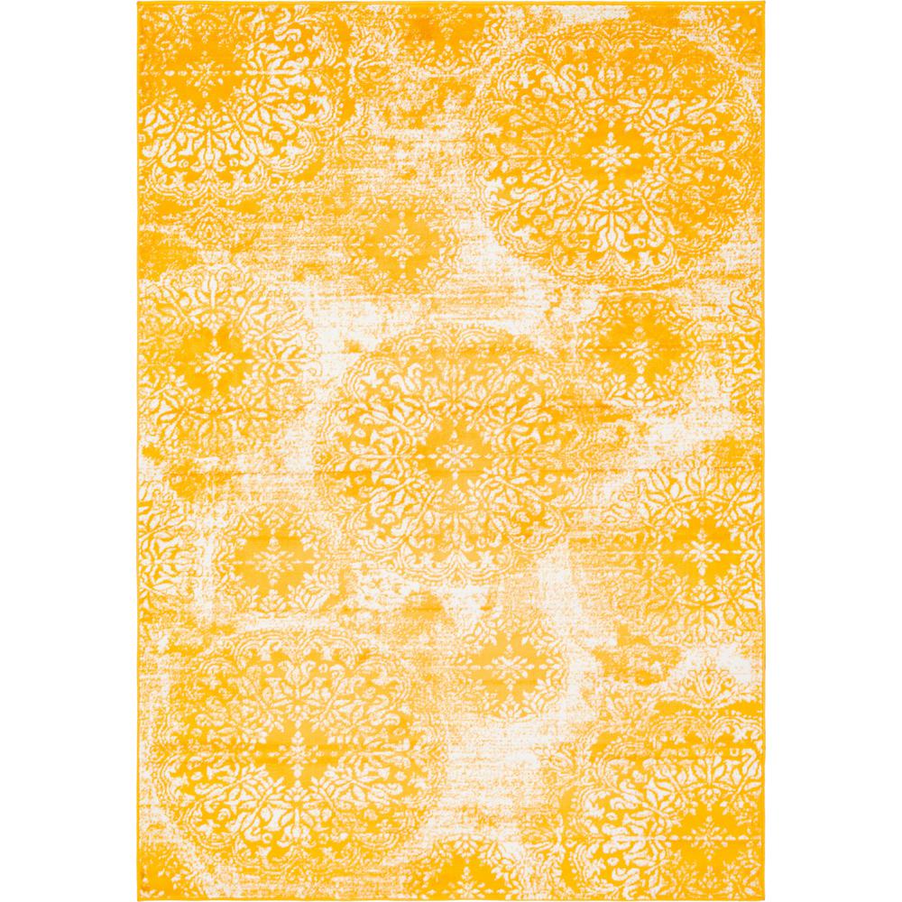 Grand Sofia Rug, Yellow (5' 0 x 8' 0). Picture 1