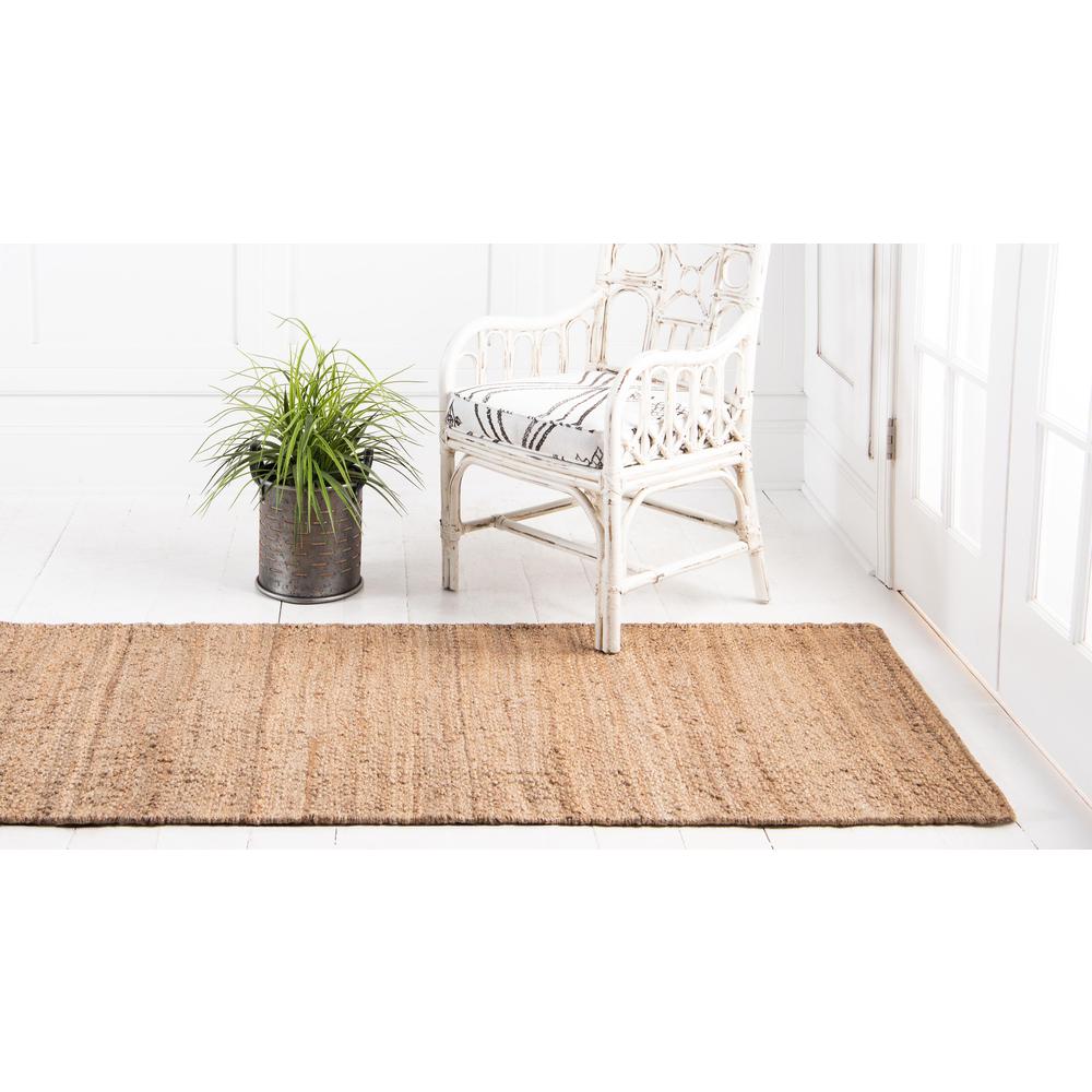 Chunky Jute Rug, Natural (2' 6 x 6' 0). Picture 4