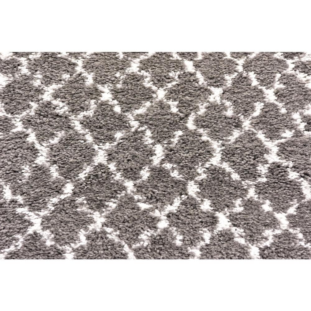 Marble Rabat Shag Rug, Gray (2' 7 x 6' 0). Picture 5