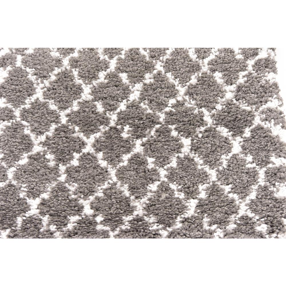 Marble Rabat Shag Rug, Gray (2' 7 x 10' 0). Picture 5