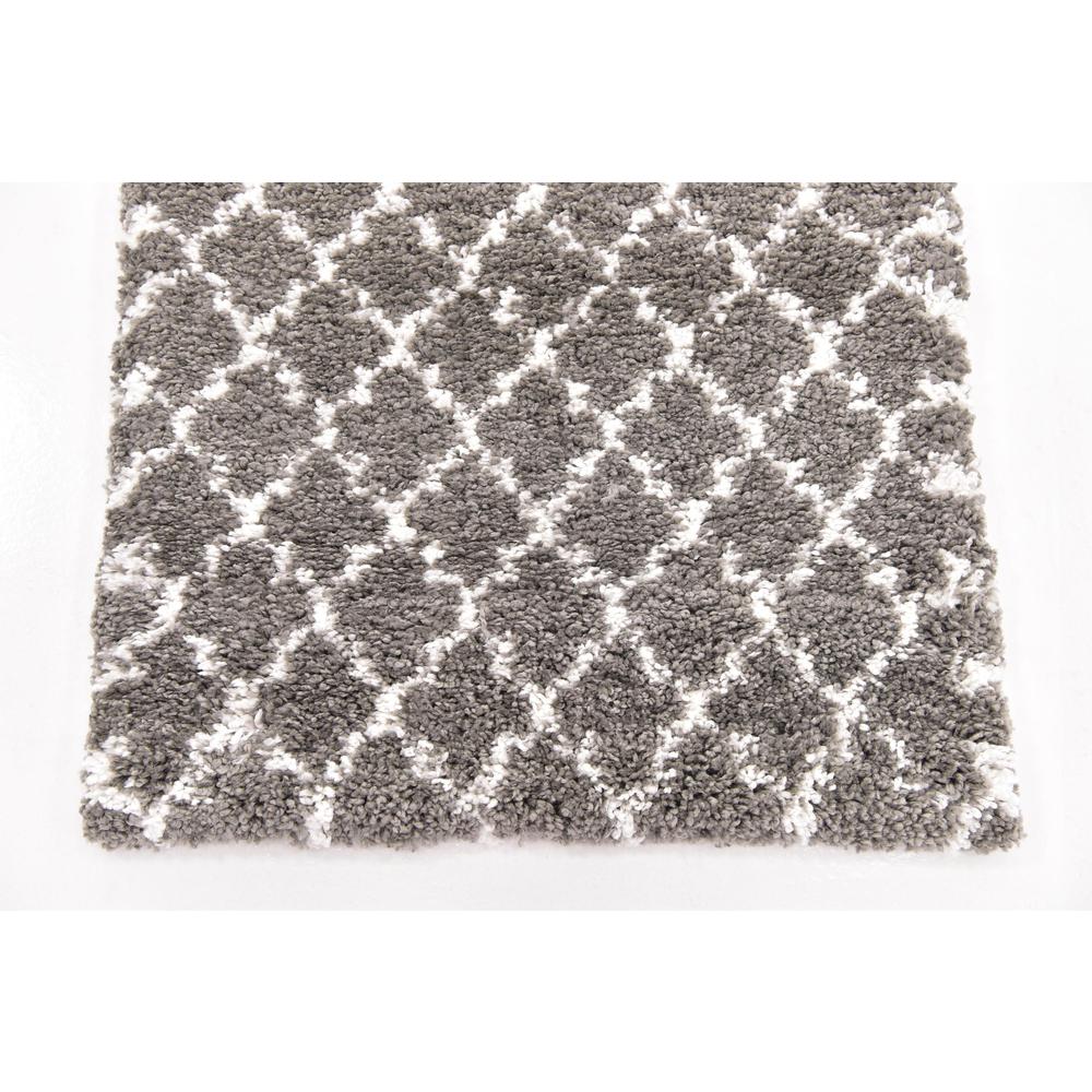 Marble Rabat Shag Rug, Gray (2' 7 x 10' 0). Picture 6