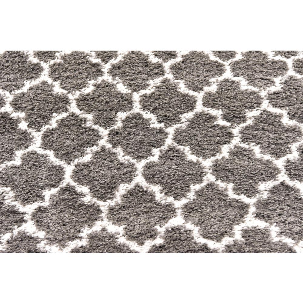 Marble Rabat Shag Rug, Gray (4' 0 x 6' 0). Picture 5