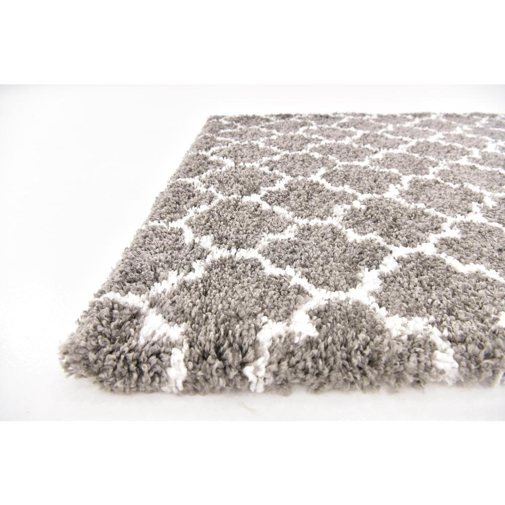 Marble Rabat Shag Rug, Gray (4' 0 x 6' 0). Picture 6