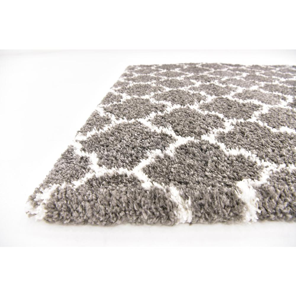 Marble Rabat Shag Rug, Gray (5' 0 x 8' 0). Picture 6