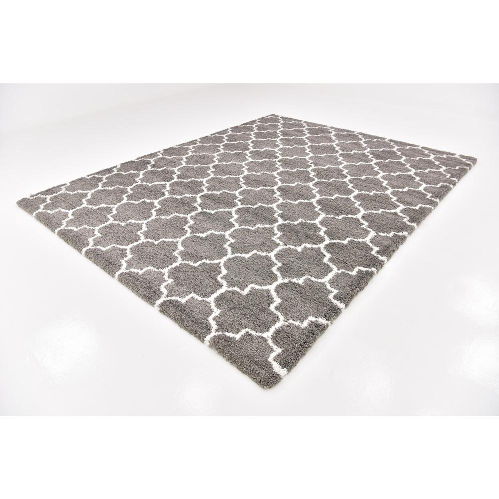 Marble Rabat Shag Rug, Gray (9' 0 x 12' 0). Picture 3