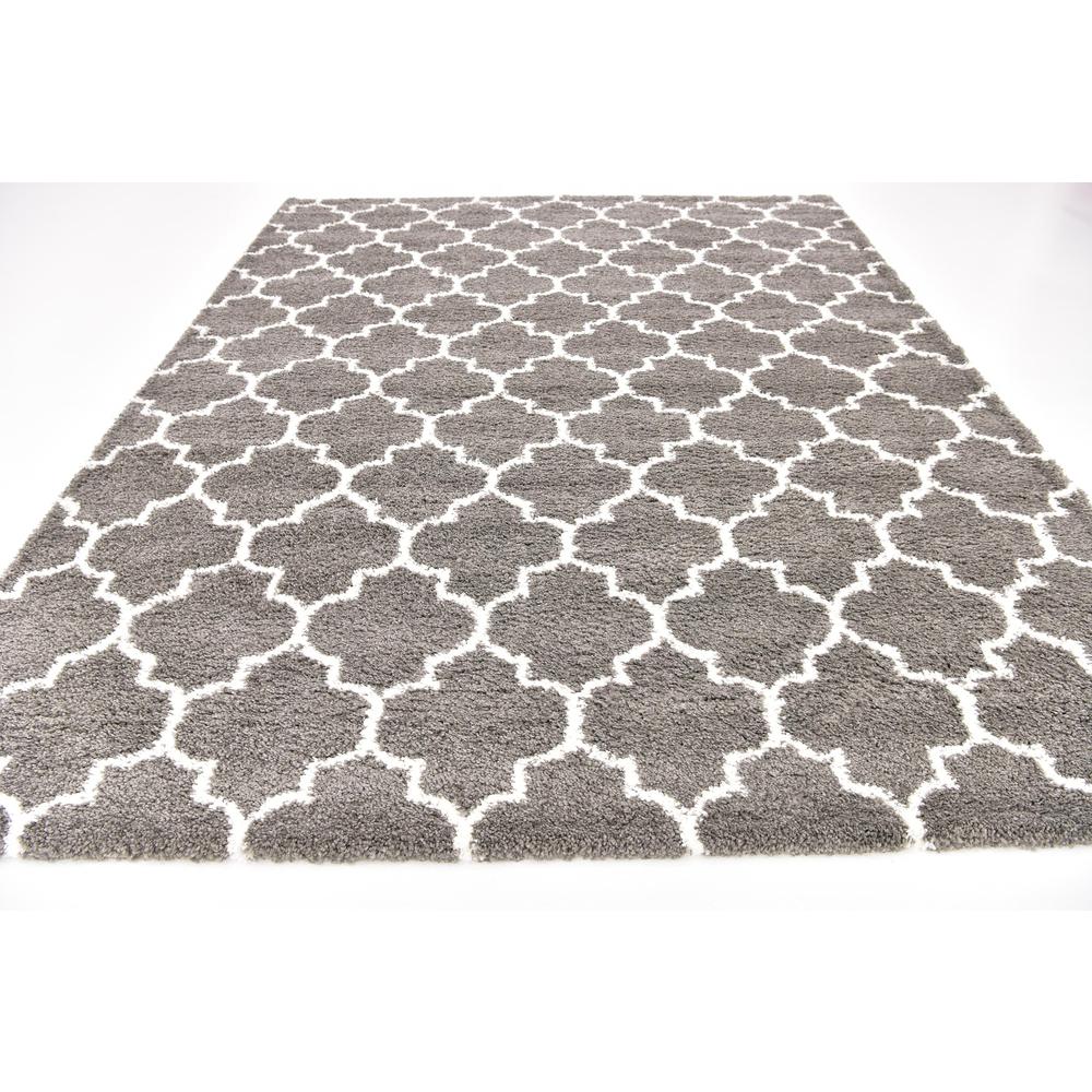 Marble Rabat Shag Rug, Gray (9' 0 x 12' 0). Picture 4