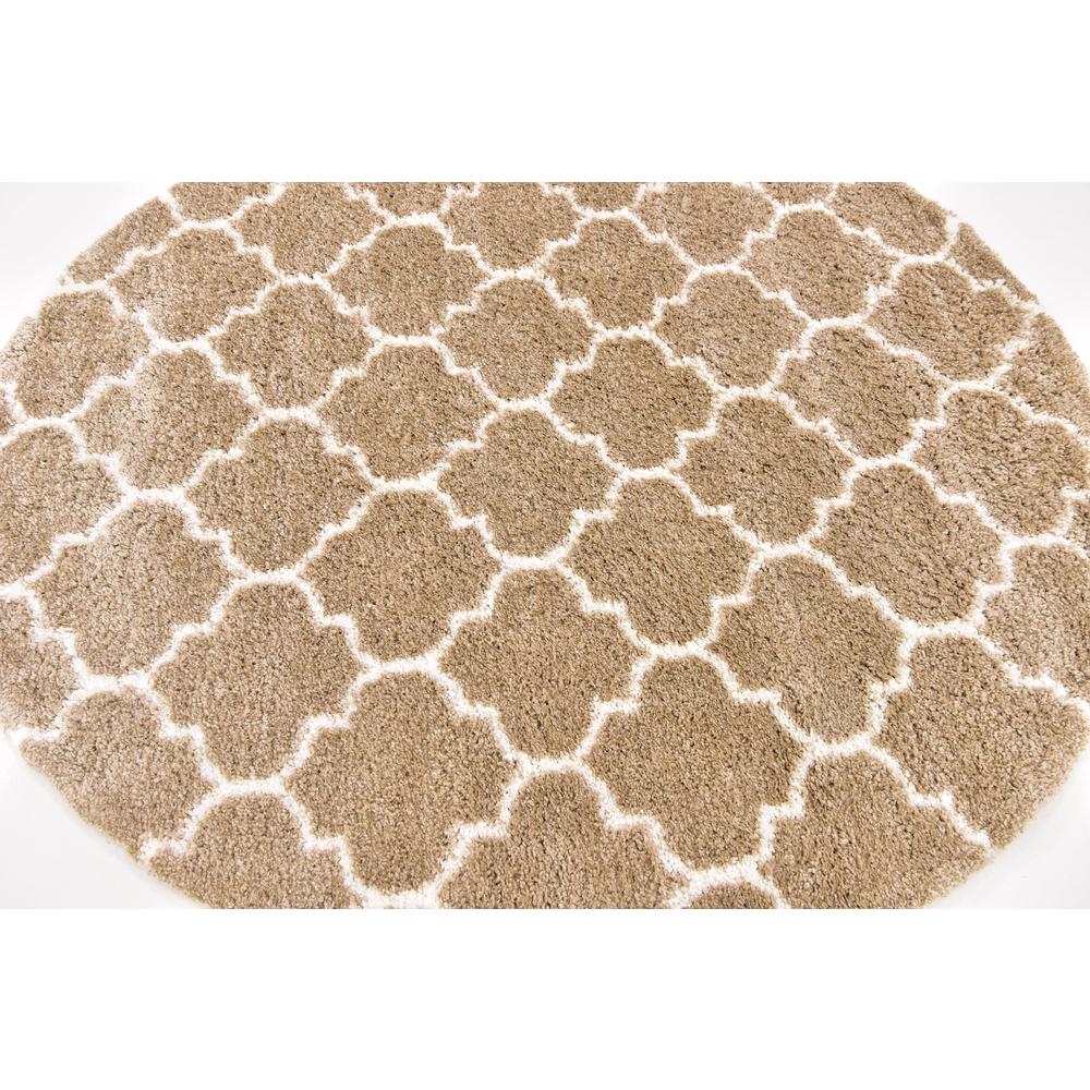 Marble Rabat Shag Rug, Taupe (8' 0 x 8' 0). Picture 5