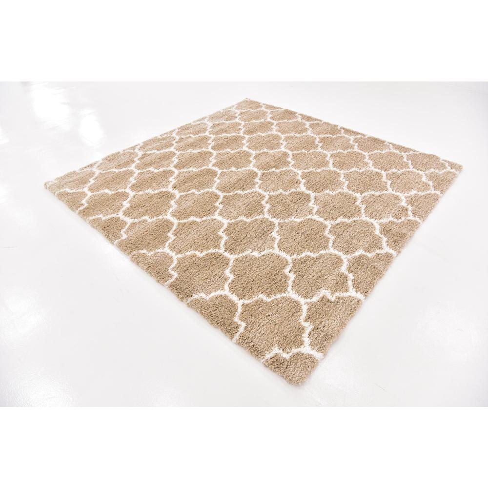 Marble Rabat Shag Rug, Taupe (8' 0 x 8' 0). Picture 3