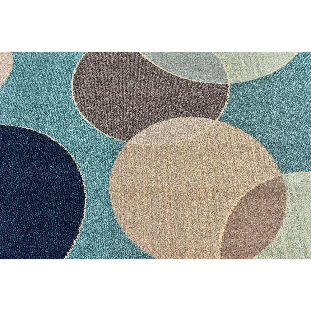 Seaside Chromatic Rug, Blue (8' 0 x 10' 0). Picture 5