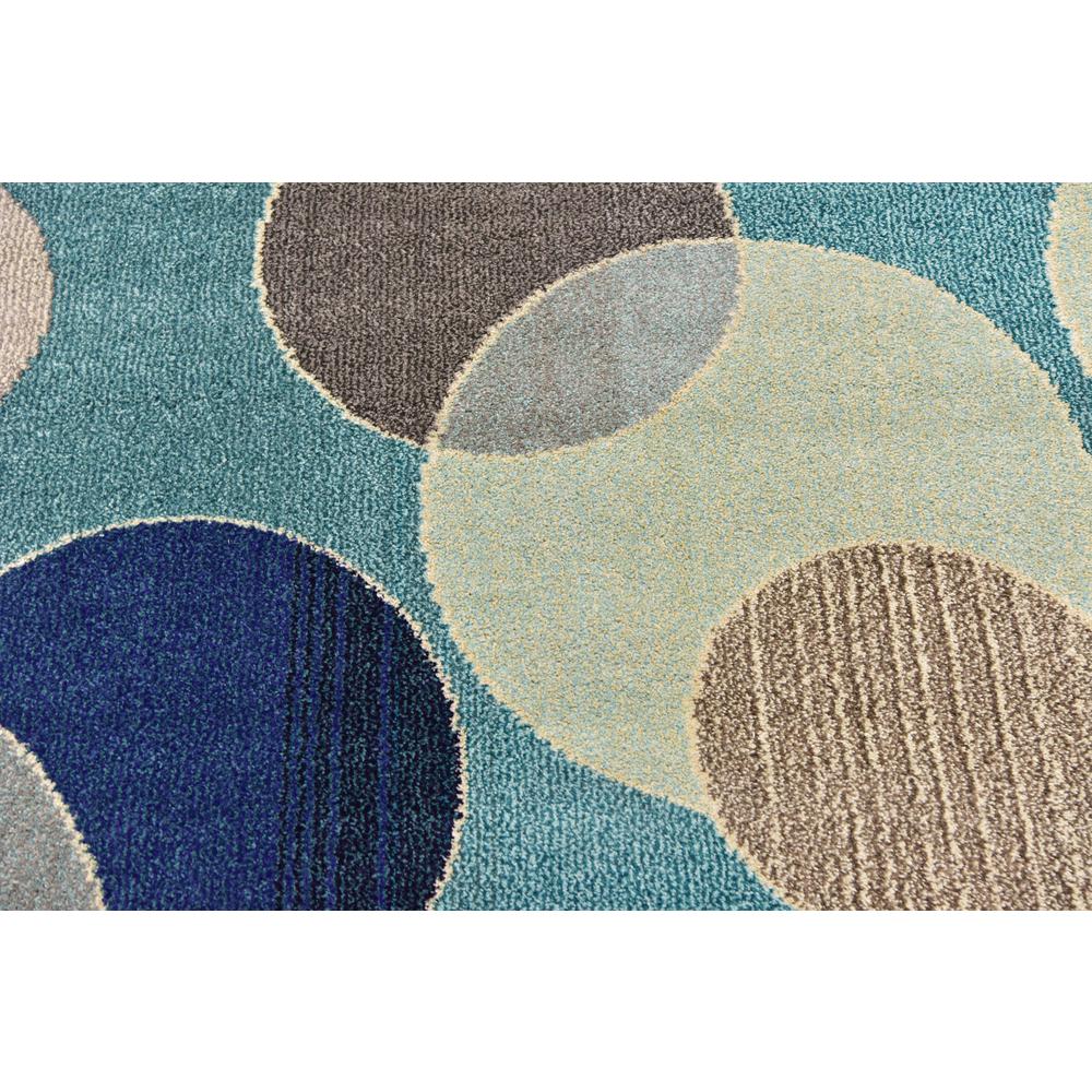 Seaside Chromatic Rug, Blue (5' 0 x 8' 0). Picture 5