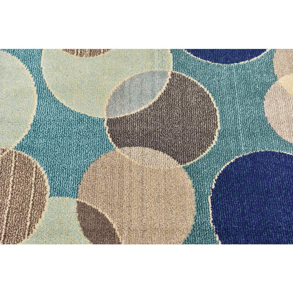 Seaside Chromatic Rug, Blue (4' 0 x 6' 0). Picture 5