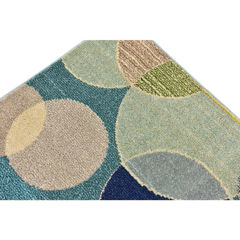 Seaside Chromatic Rug, Blue (4' 0 x 6' 0). Picture 6