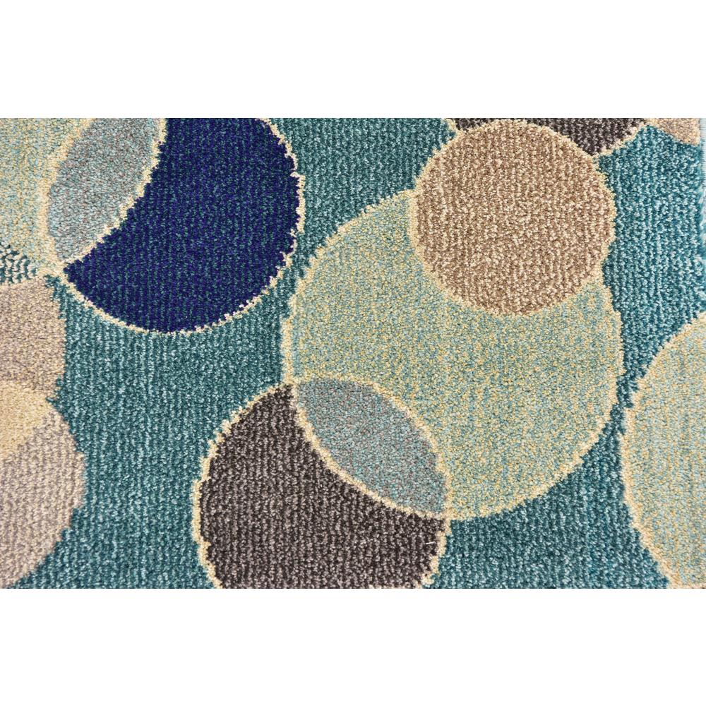 Seaside Chromatic Rug, Blue (2' 2 x 6' 7). Picture 5