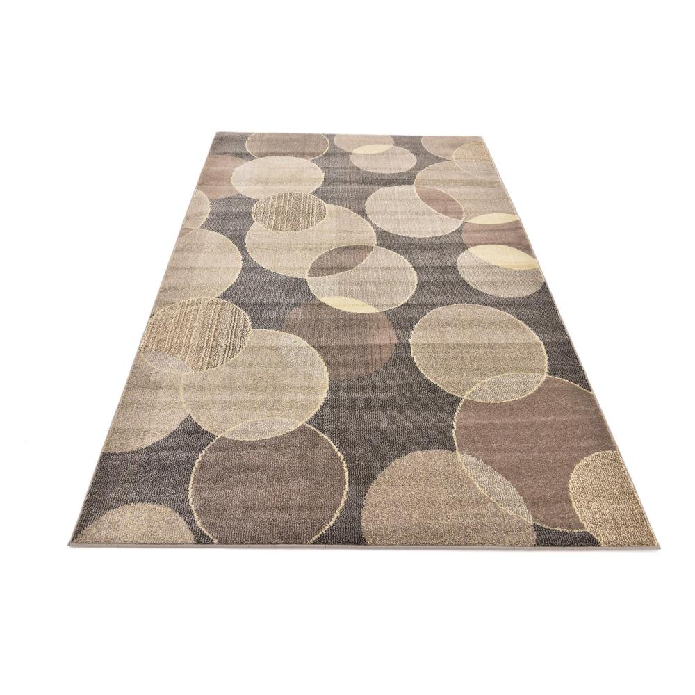 Seaside Chromatic Rug, Gray (5' 0 x 8' 0). Picture 4