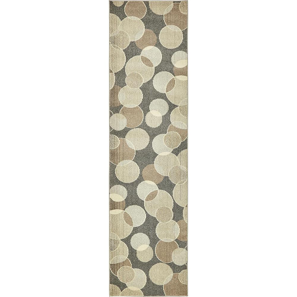 Seaside Chromatic Rug, Gray (2' 7 x 10' 0). Picture 1