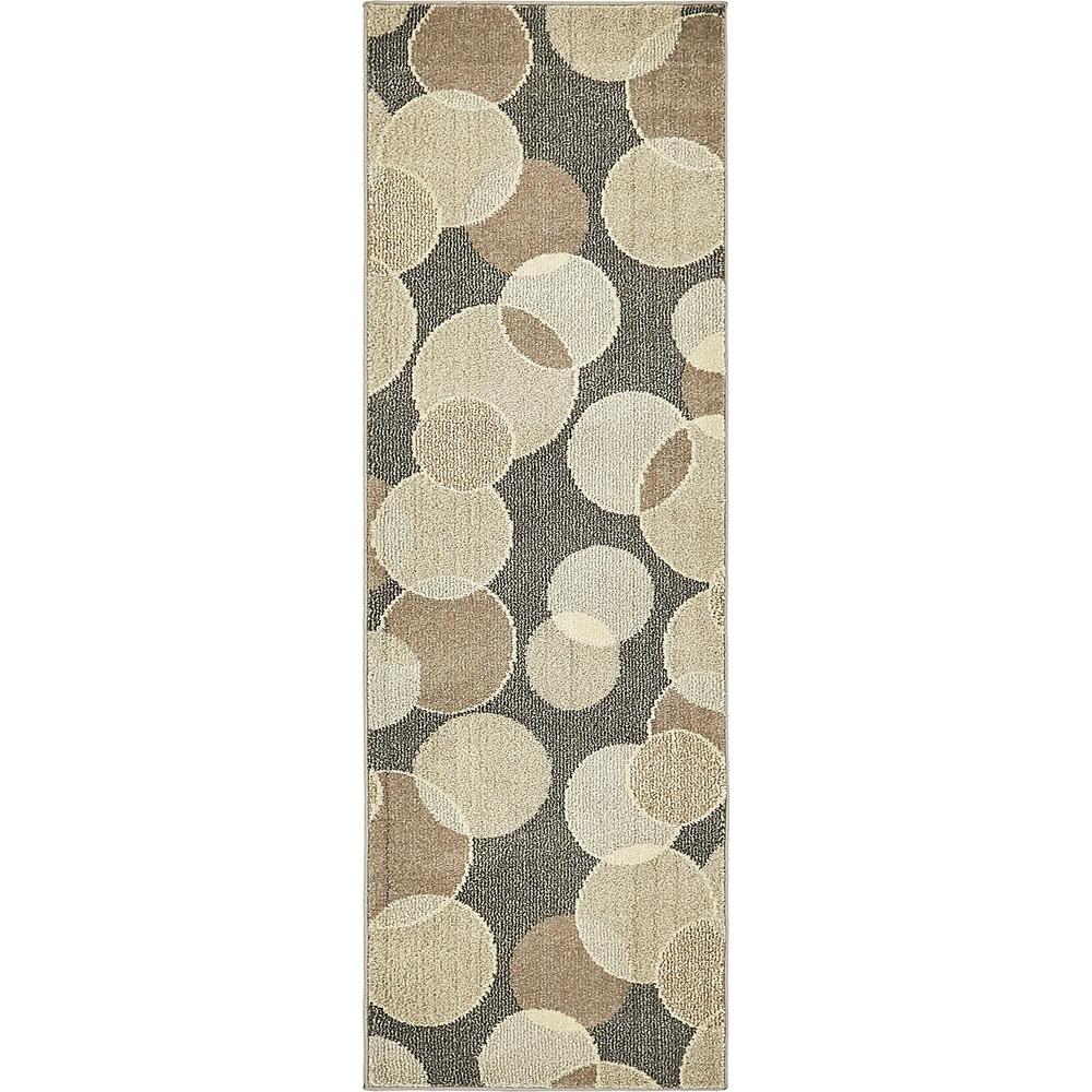 Seaside Chromatic Rug, Gray (2' 2 x 6' 7). Picture 1