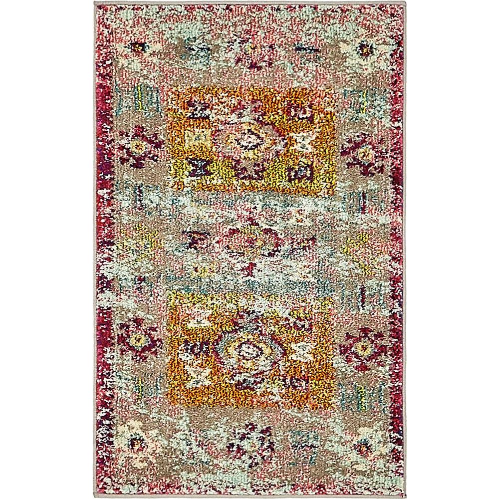 Monterey Empire Rug, Pink (2' 0 x 3' 0). Picture 1