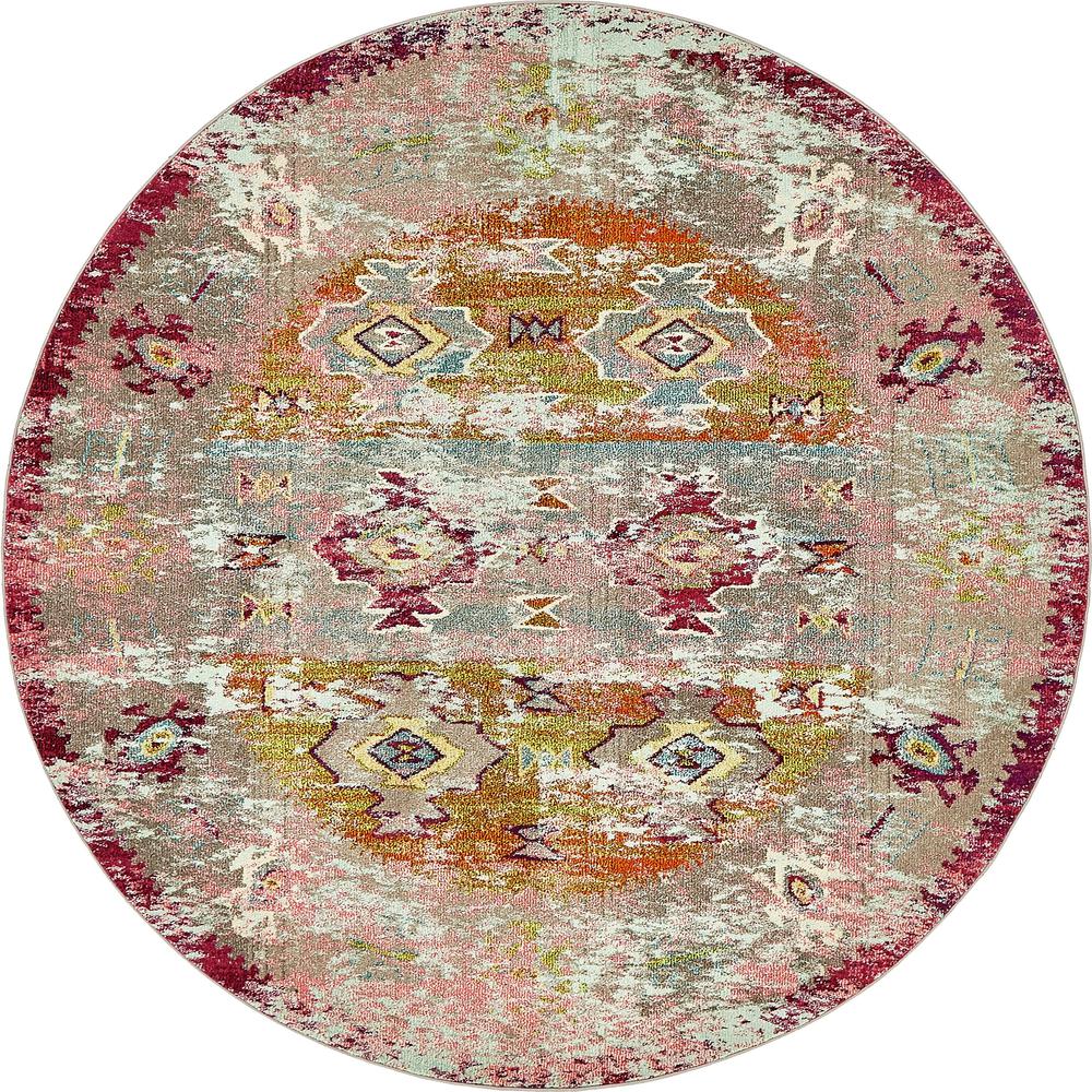 Monterey Empire Rug, Pink (8' 0 x 8' 0). Picture 1