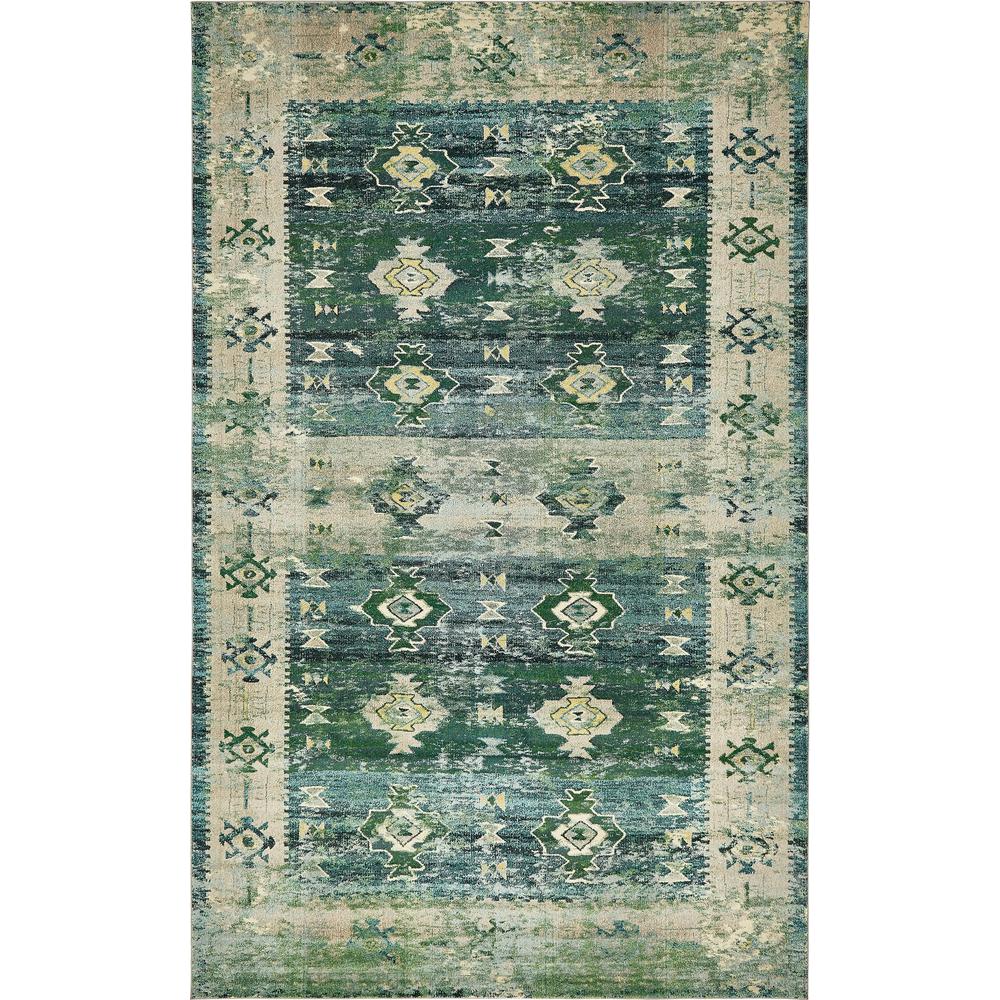 Monterey Empire Rug, Green (10' 6 x 16' 5). Picture 1