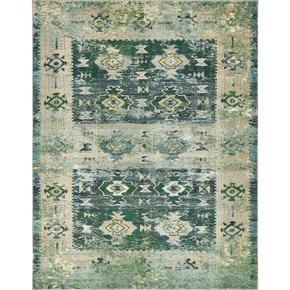 Monterey Empire Rug, Green (8' 0 x 10' 0). Picture 1