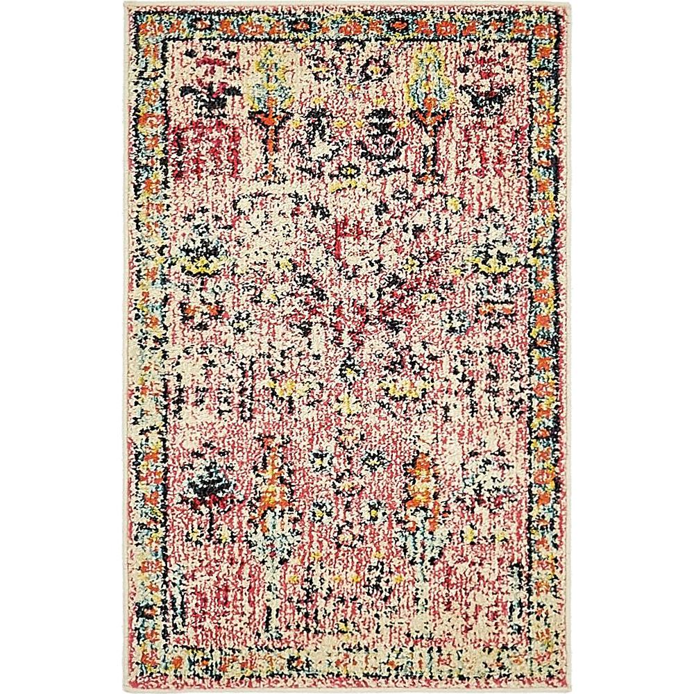 Monterey Adobe Rug, Pink (2' 0 x 3' 0). The main picture.