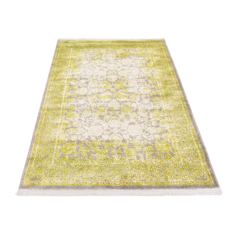 Apollo New Classical Rug, Light Green (4' 0 x 6' 0). Picture 4