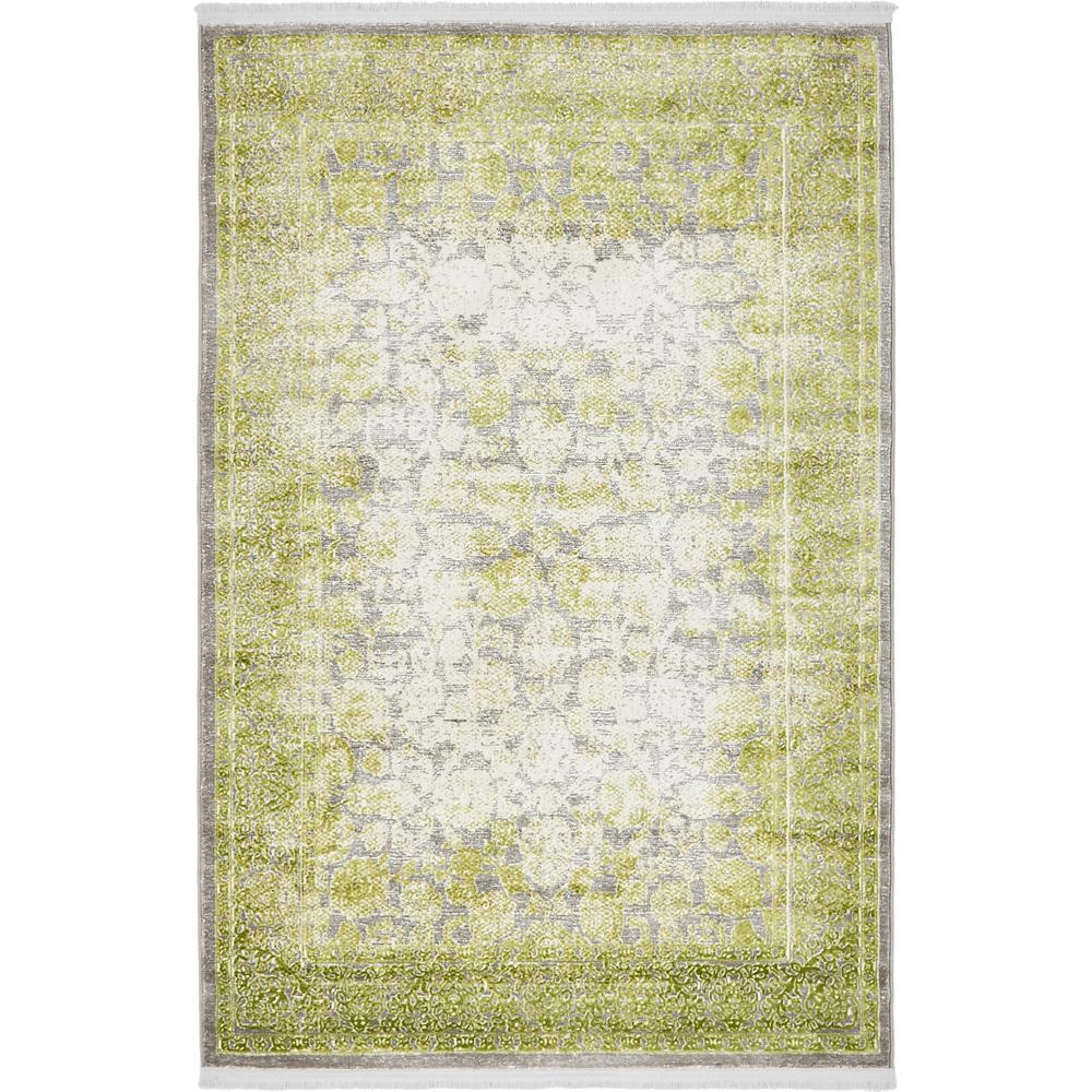 Apollo New Classical Rug, Light Green (4' 0 x 6' 0). Picture 1