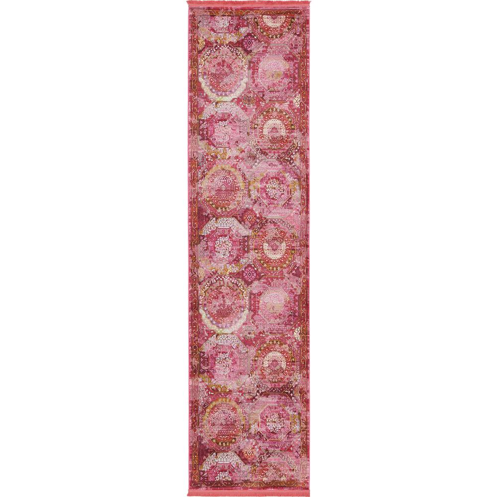 Coppelia Baracoa Rug, Pink (2' 7 x 10' 0). Picture 1