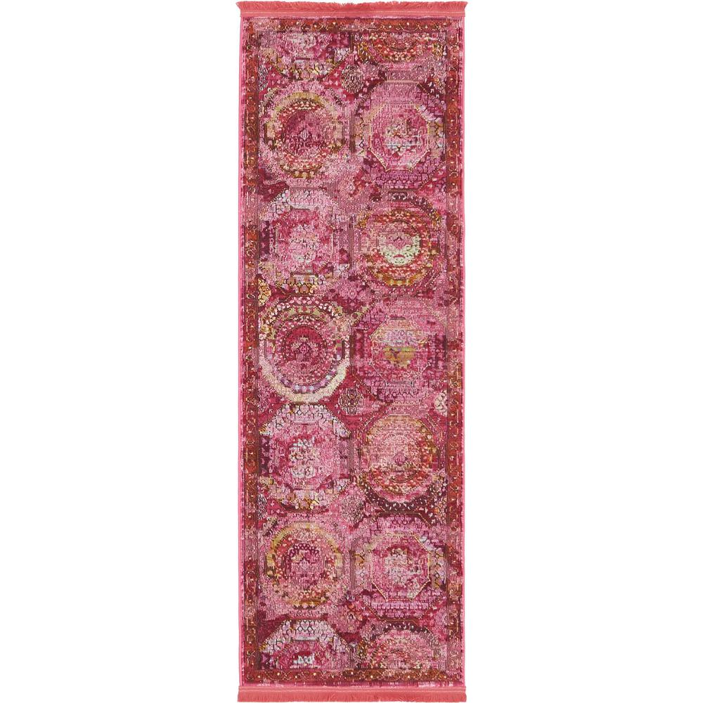 Coppelia Baracoa Rug, Pink (2' 2 x 6' 0). Picture 1