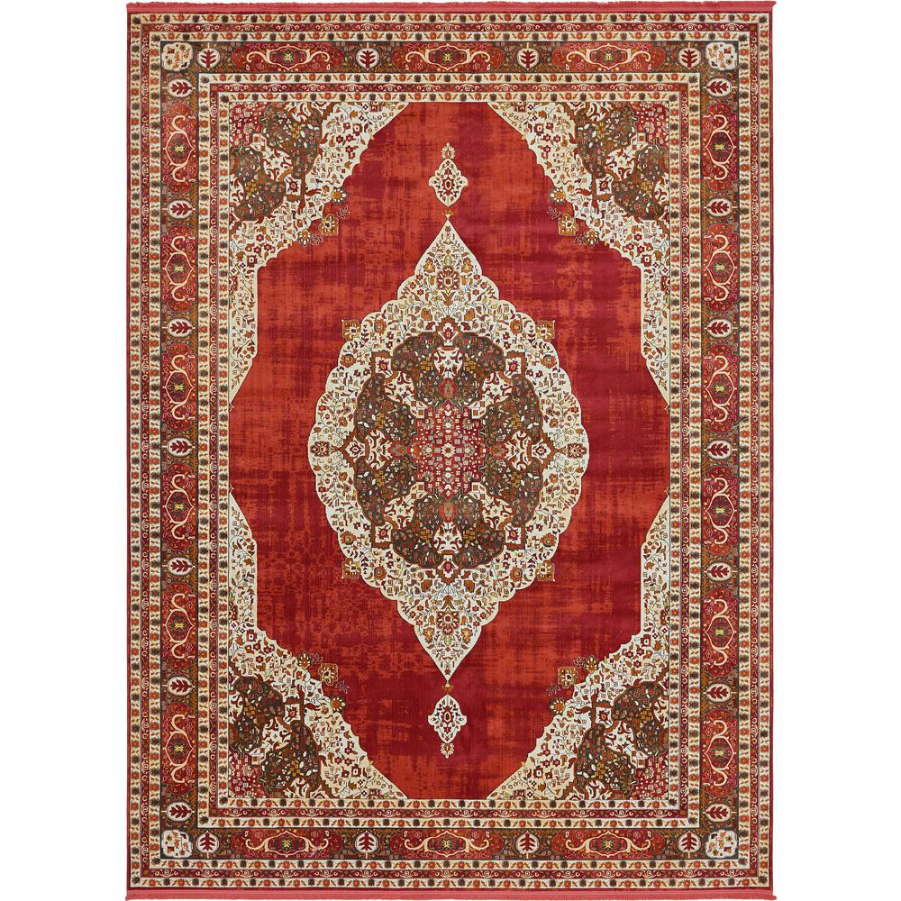 Regla Baracoa Rug, Red (10' 0 x 13' 0). Picture 1