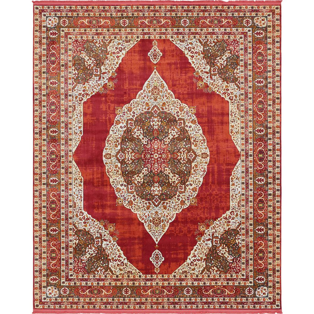 Regla Baracoa Rug, Red (8' 4 x 10' 0). Picture 1