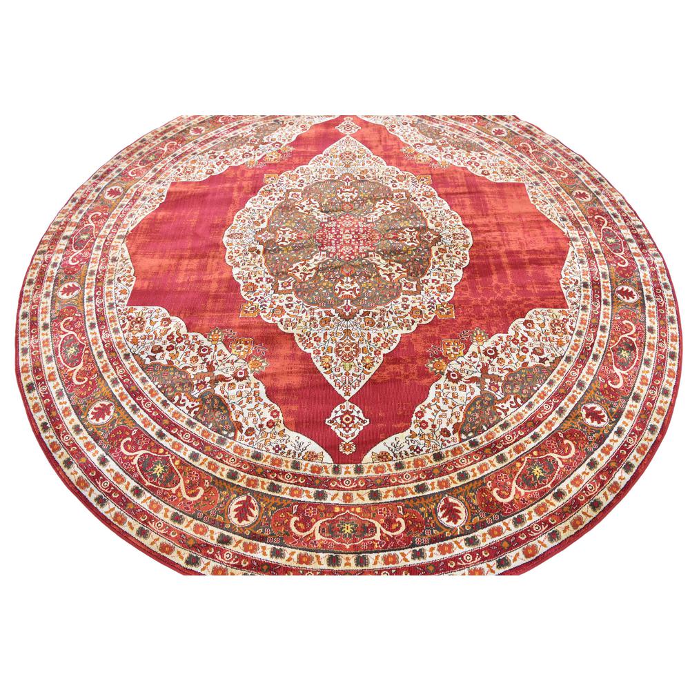 Regla Baracoa Rug, Red (8' 4 x 8' 4). Picture 4