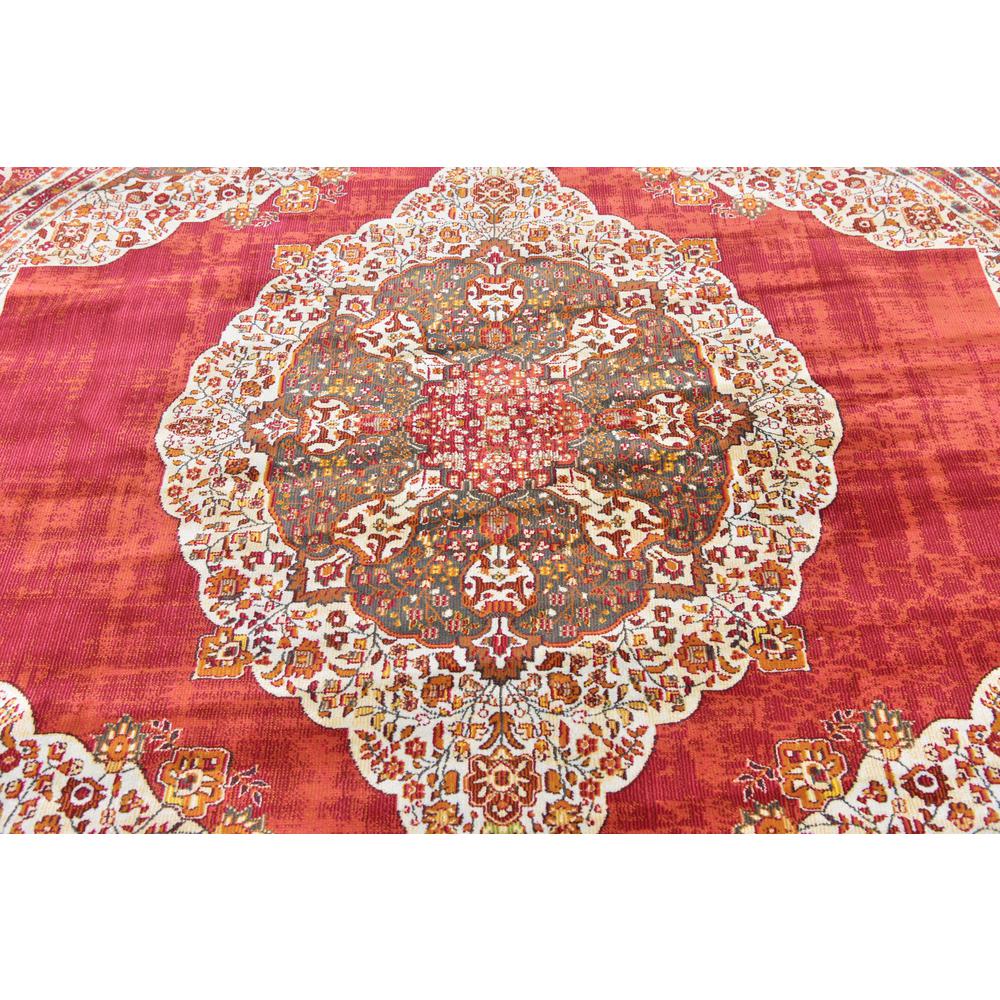 Regla Baracoa Rug, Red (8' 4 x 8' 4). Picture 5