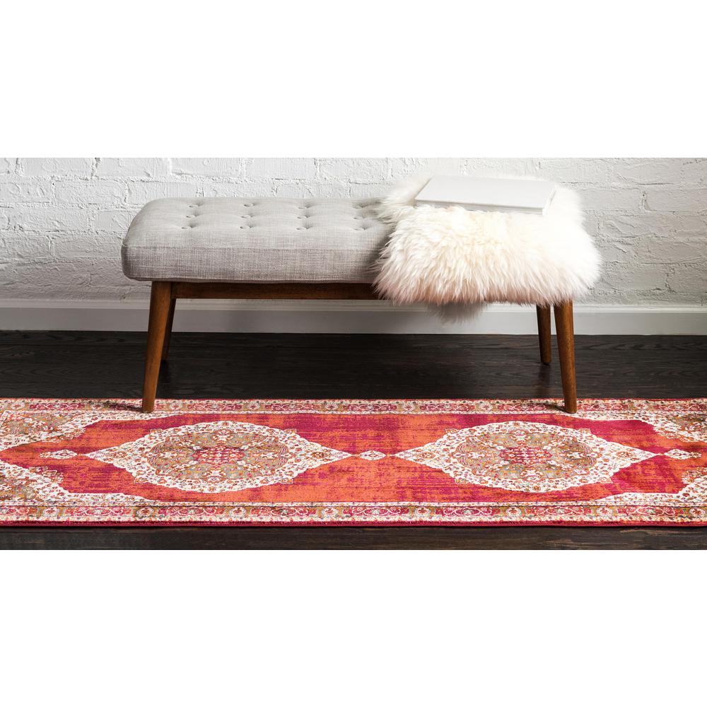 Regla Baracoa Rug, Red (2' 7 x 10' 0). Picture 4