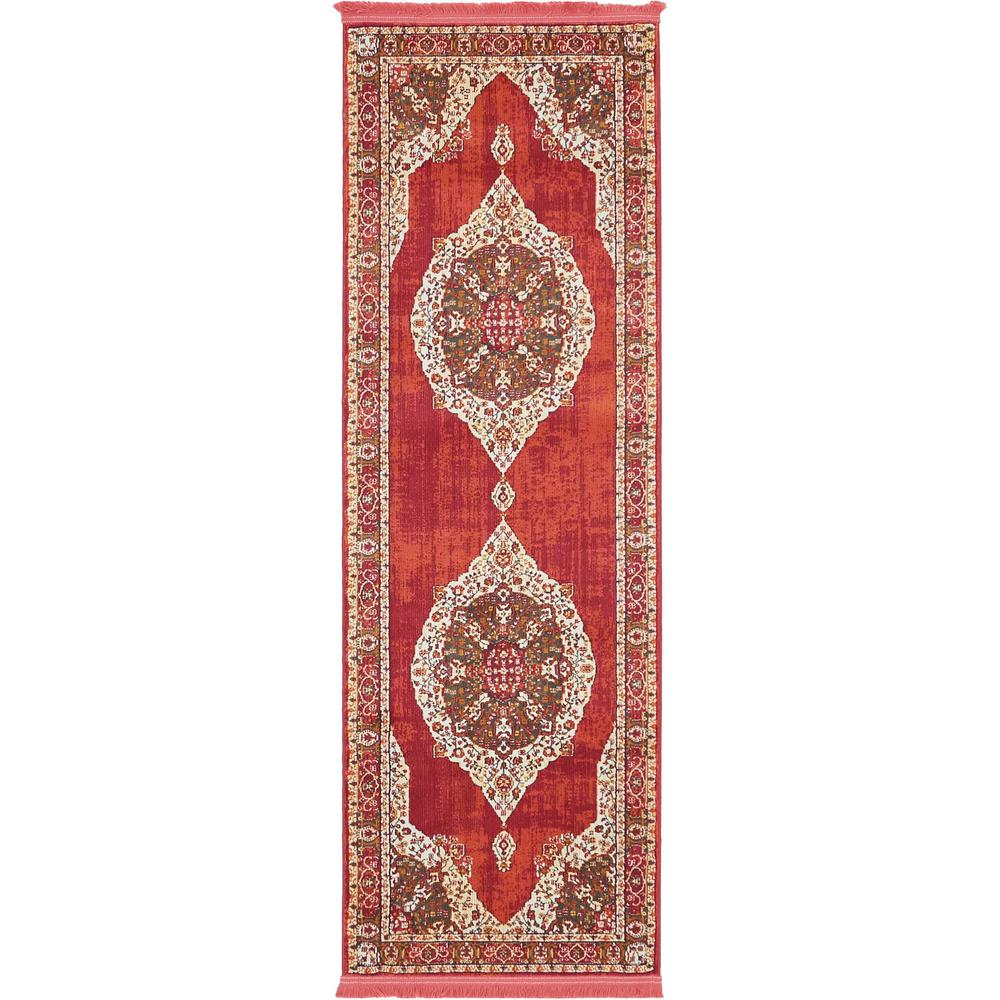 Regla Baracoa Rug, Red (2' 2 x 6' 0). Picture 1
