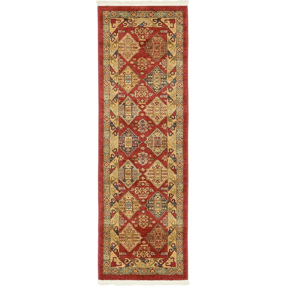 Xerxes Sahand Rug, Red (2' 0 x 6' 0). Picture 1
