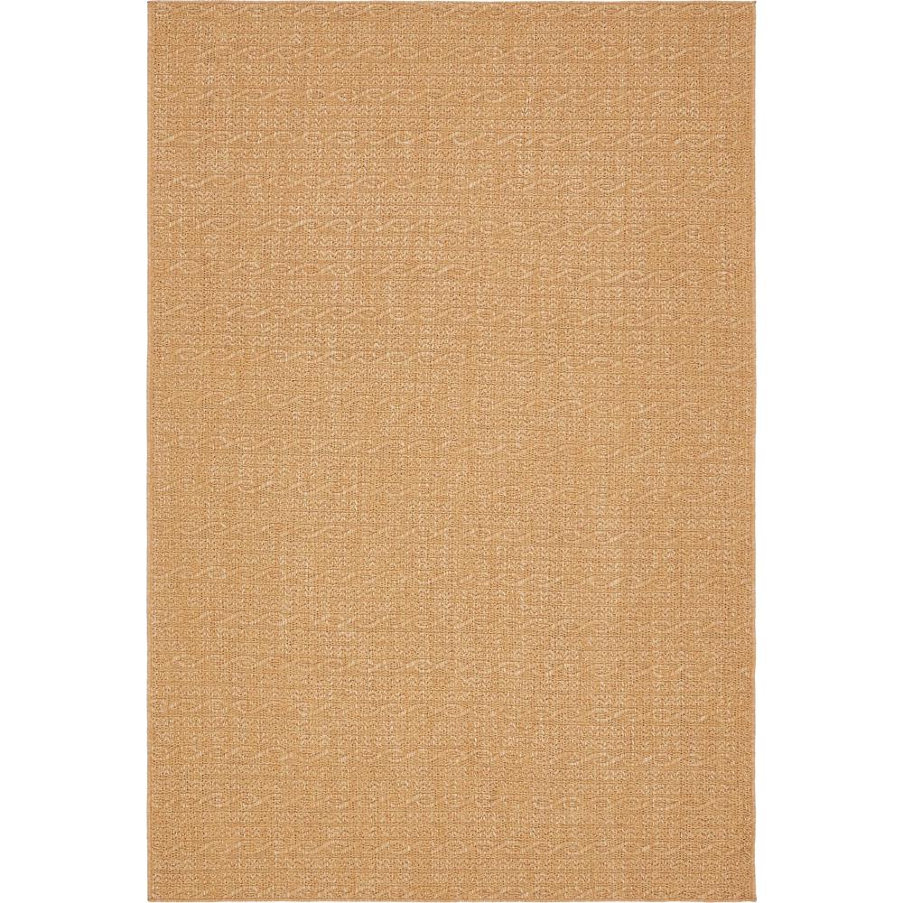 Outdoor Links Rug, Light Brown (6' 0 x 9' 0). The main picture.