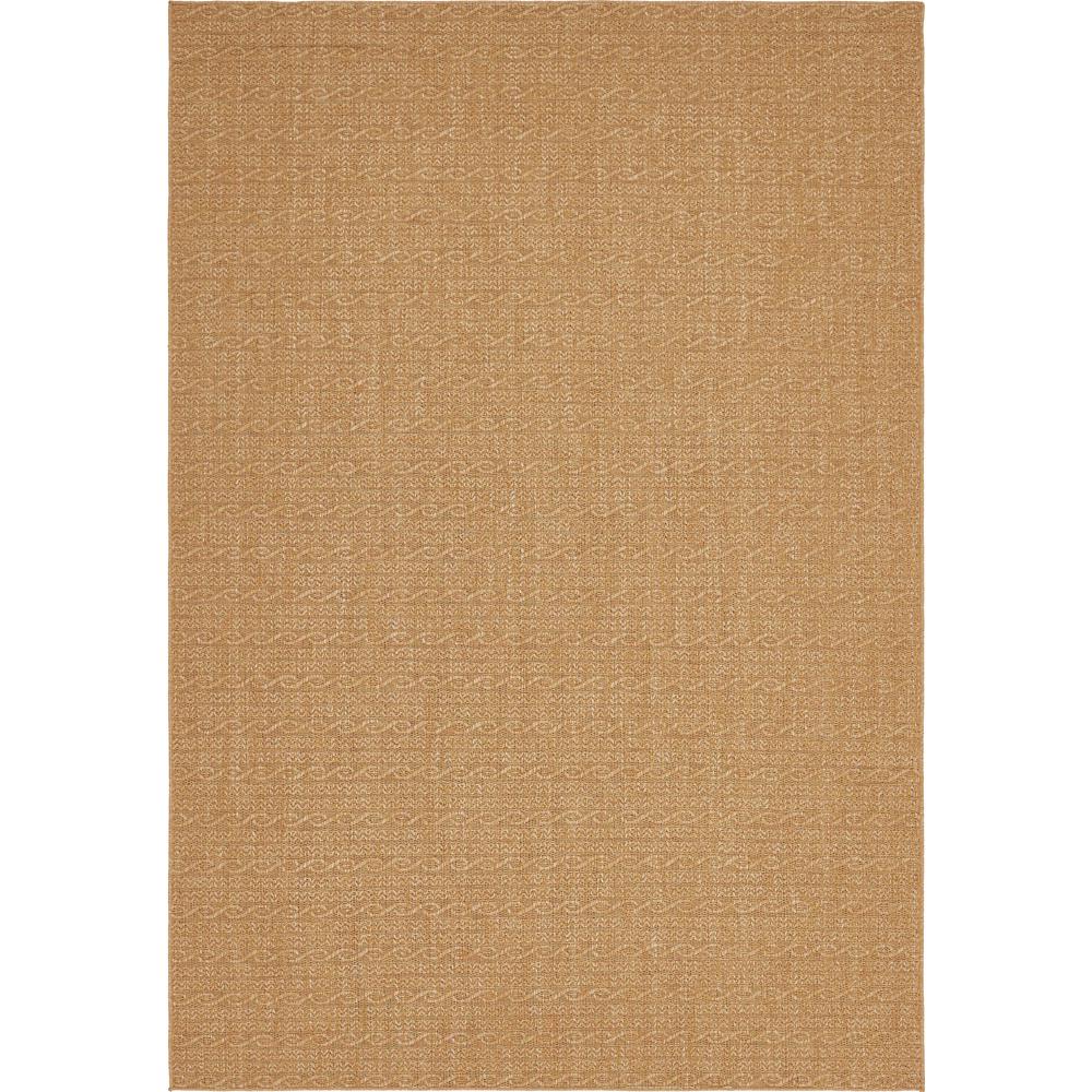 Outdoor Links Rug, Light Brown (8' 0 x 11' 4). The main picture.